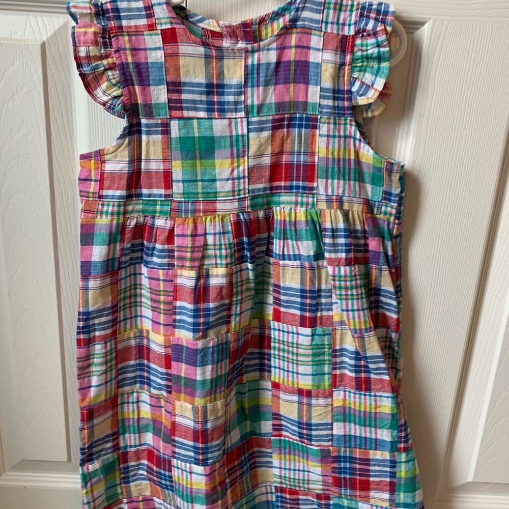 Girls Southern Sunshine Madras dress size 7